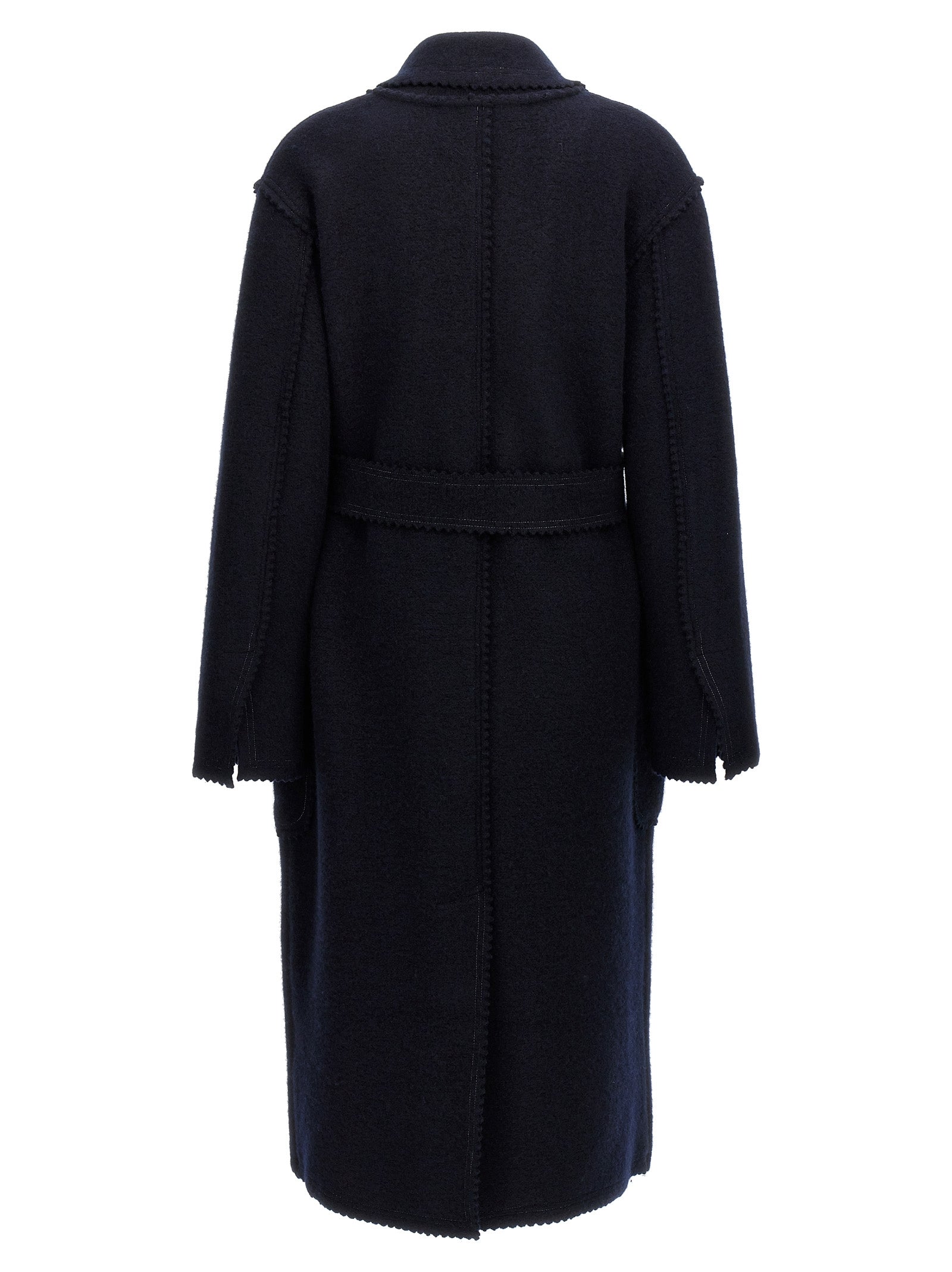 Blue Wool Coat