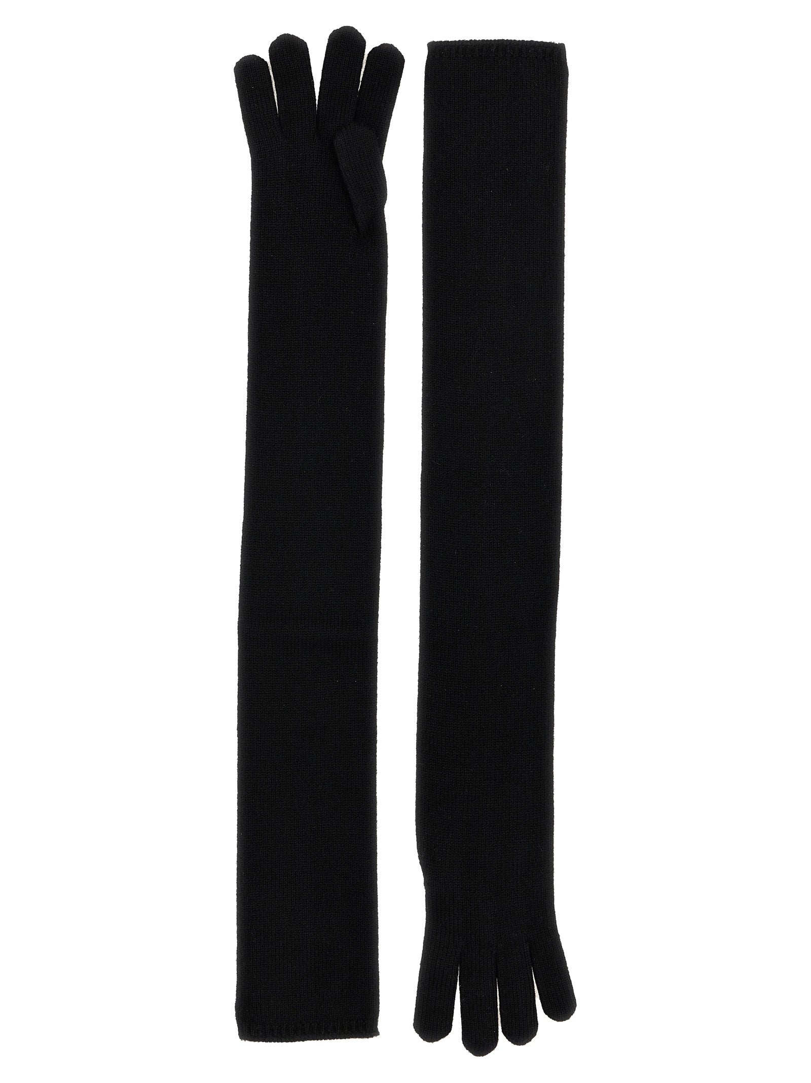 Black Cashmere Gloves