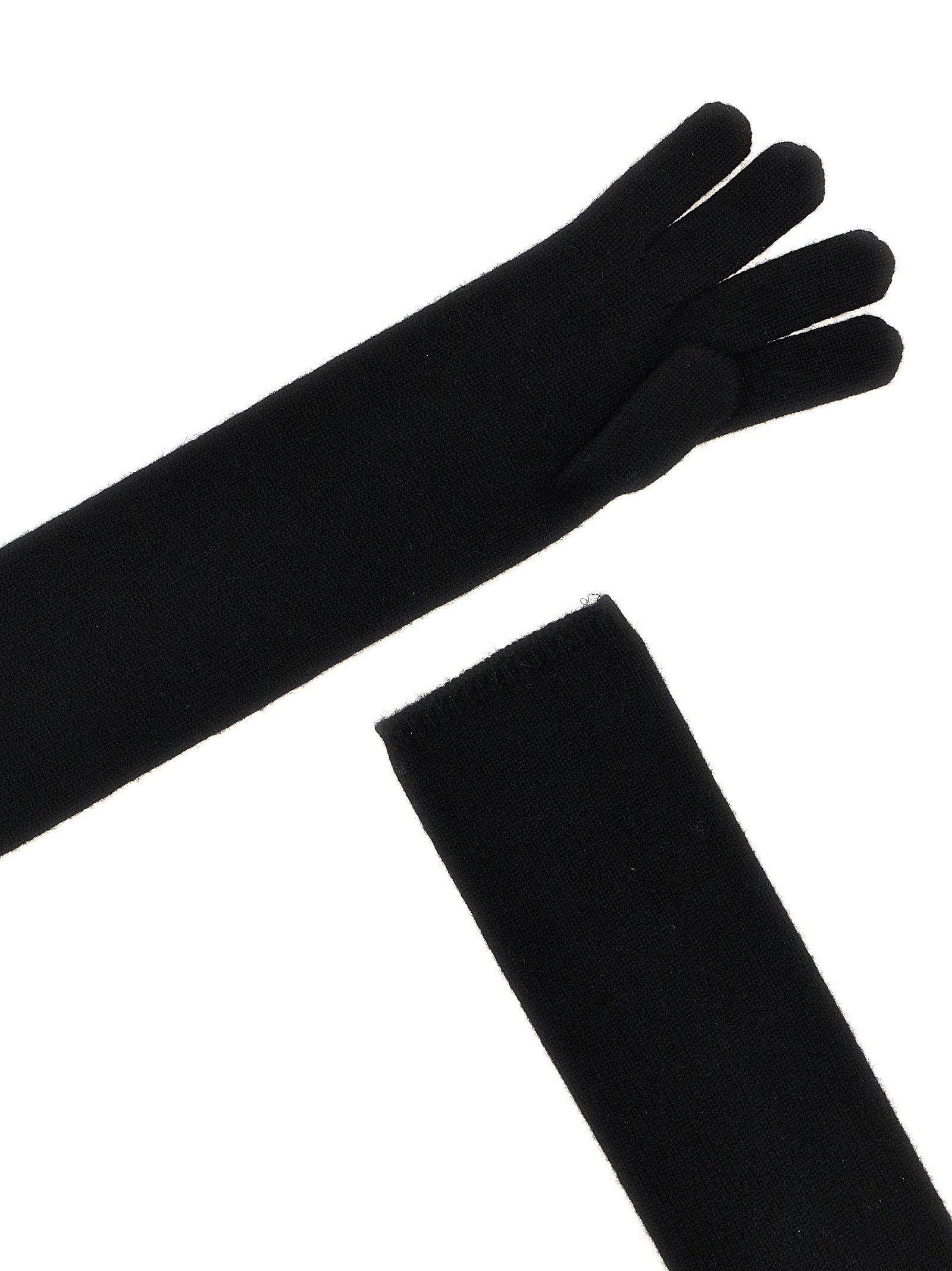 Black Cashmere Gloves