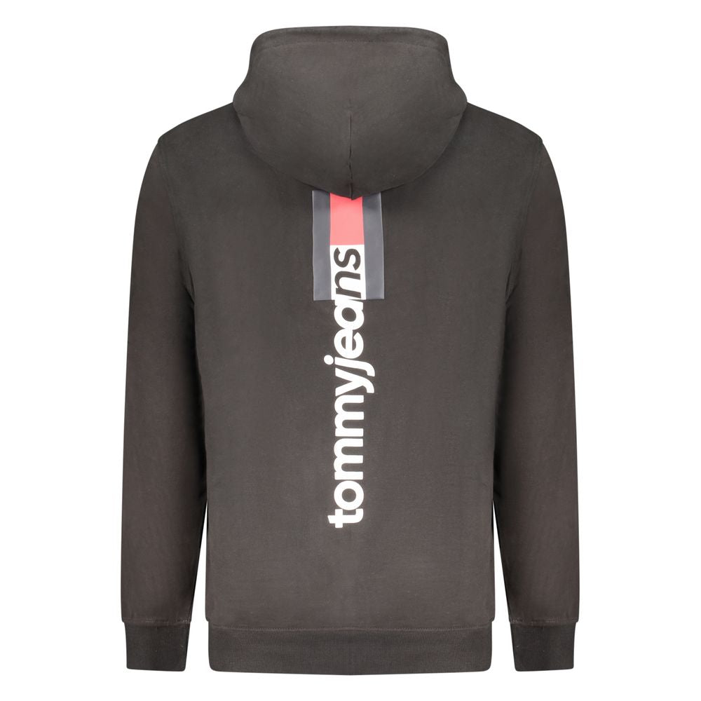 Tommy Hilfiger Black Cotton Hoodie