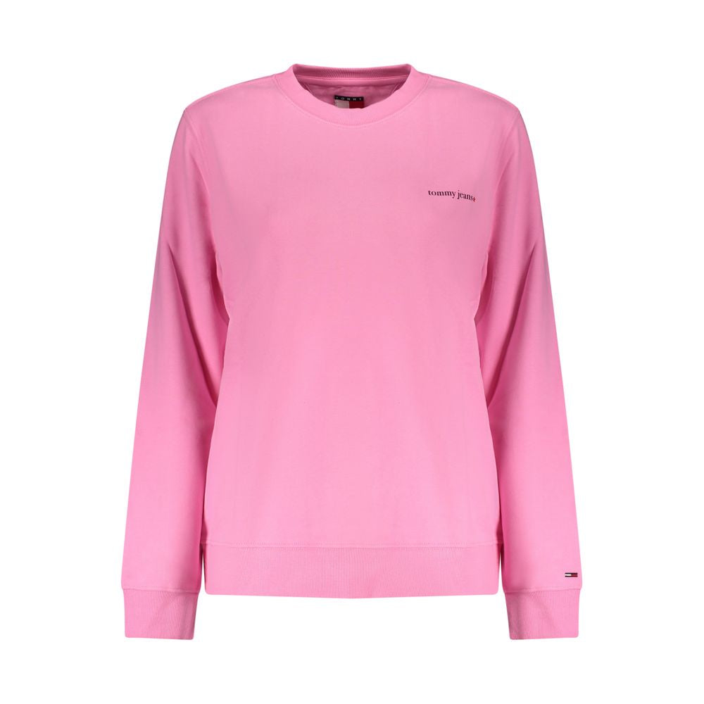 Tommy Hilfiger Pink Cotton Sweatshirt