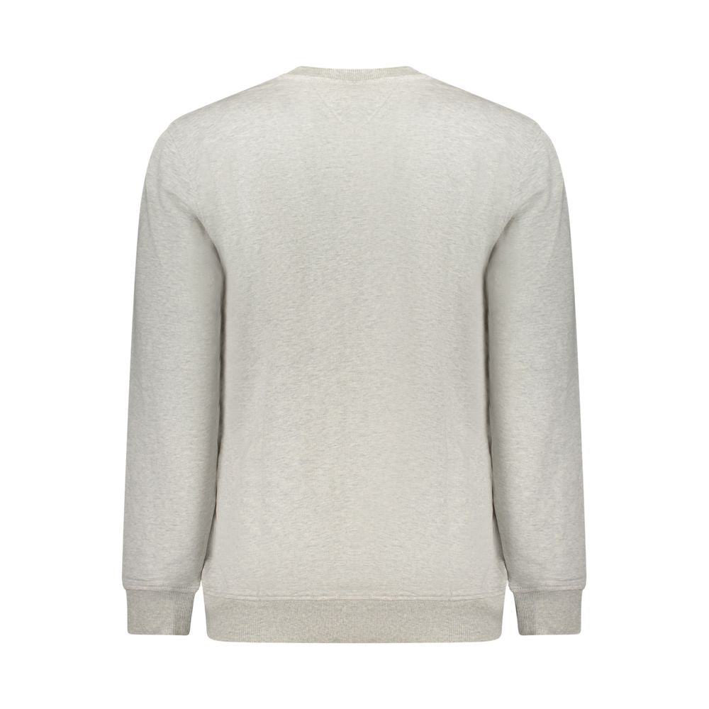 Tommy Hilfiger Grey Cotton Crew Neck Sweatshirt