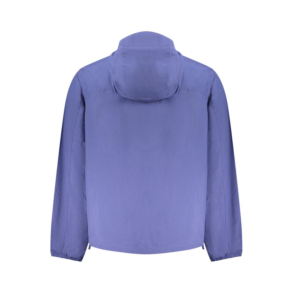 Tommy Hilfiger Blue Recycled Polyamide Hooded Jacket