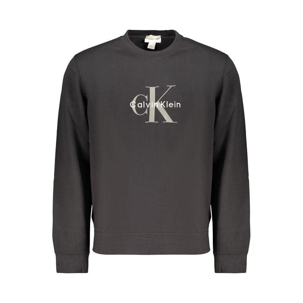 Calvin Klein Black Cotton Sweatshirt