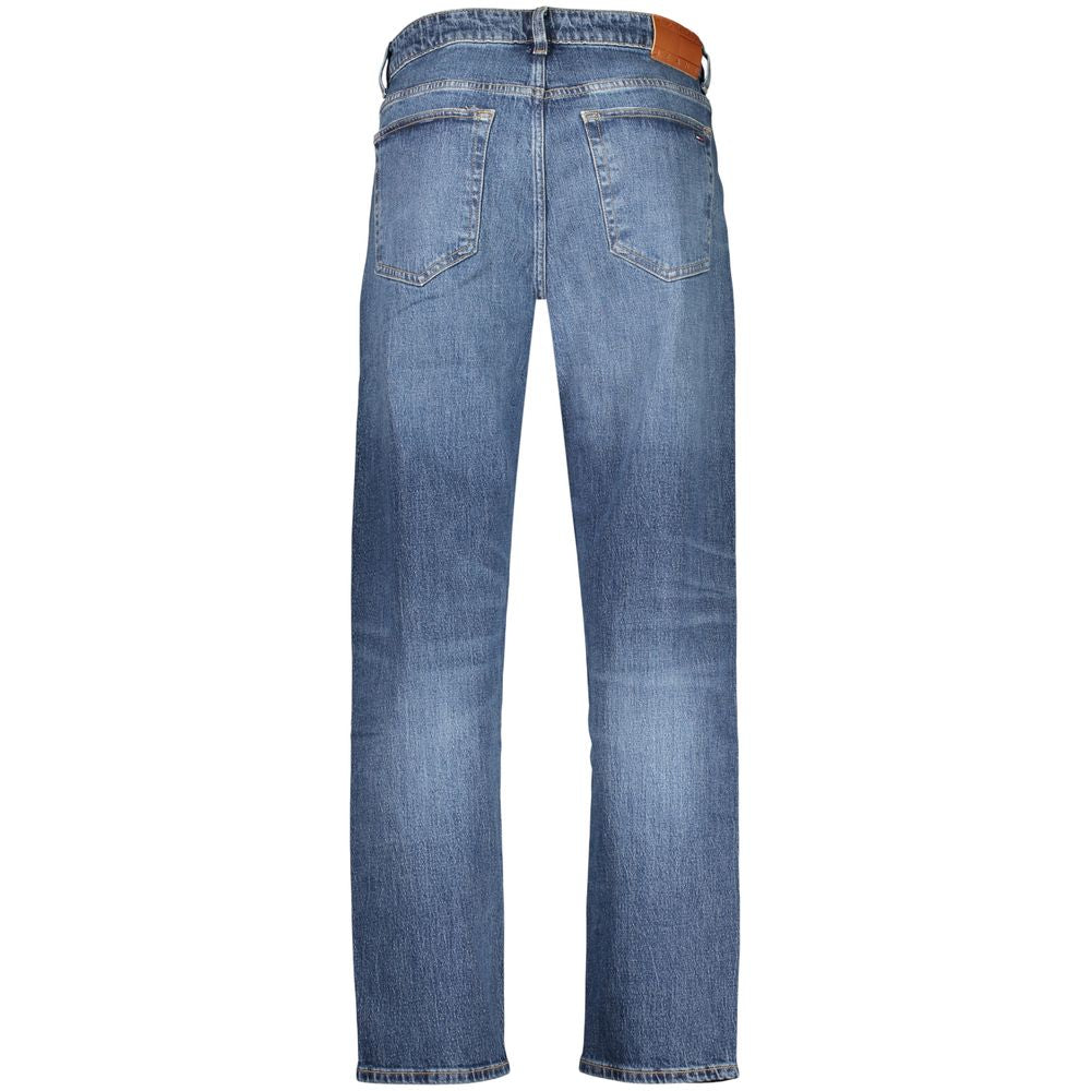 Tommy Hilfiger Blue Tapered Cotton Jeans