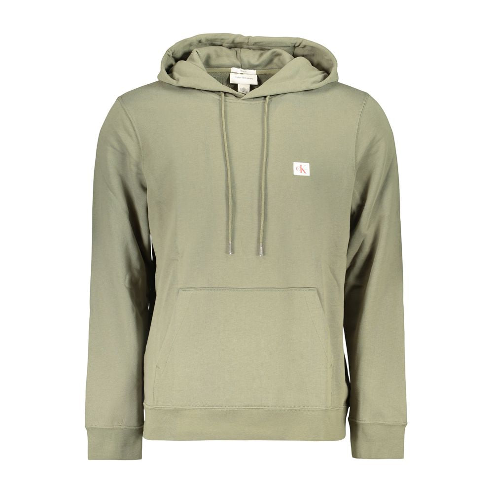 Calvin Klein Green Cotton Hoodie