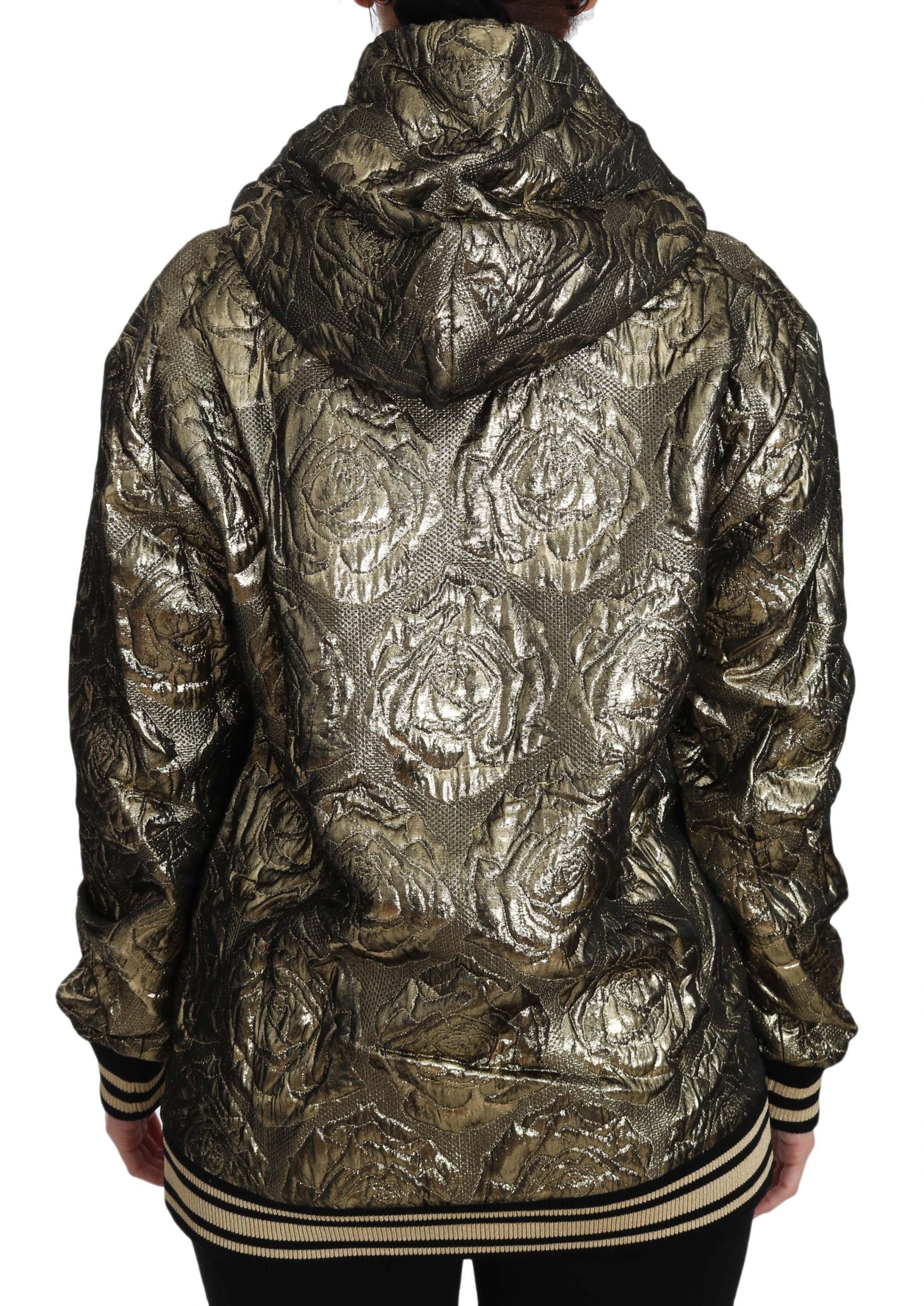 Im The Queen Jaquard Gold Sweatshirt Hoodie
