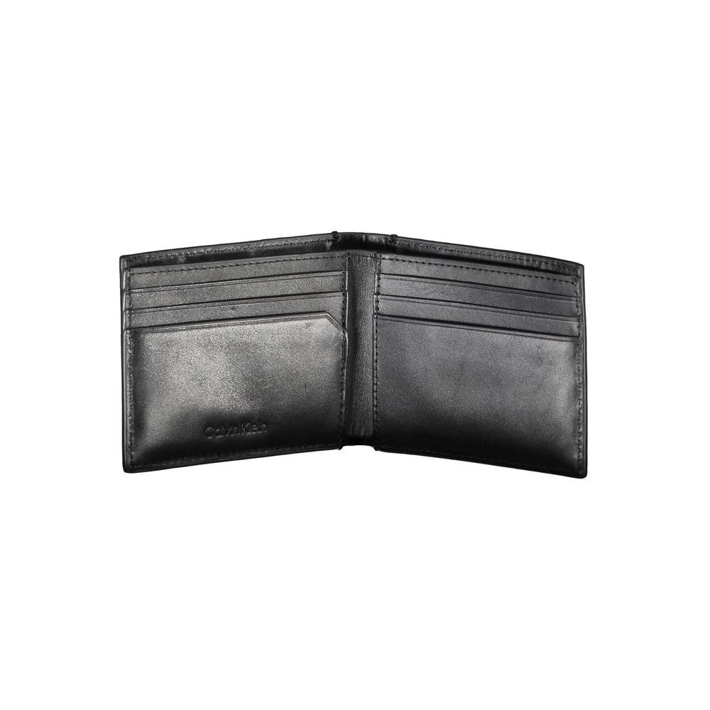Calvin Klein Black Eco Leather Wallet