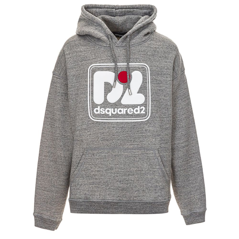 Dsquared2 Gray Cotton Sweatshirt