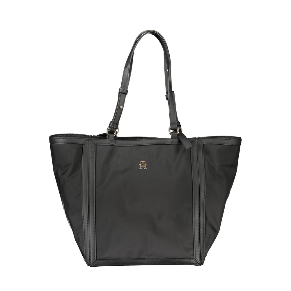 Tommy Hilfiger Black Polyester Shoulder Bag
