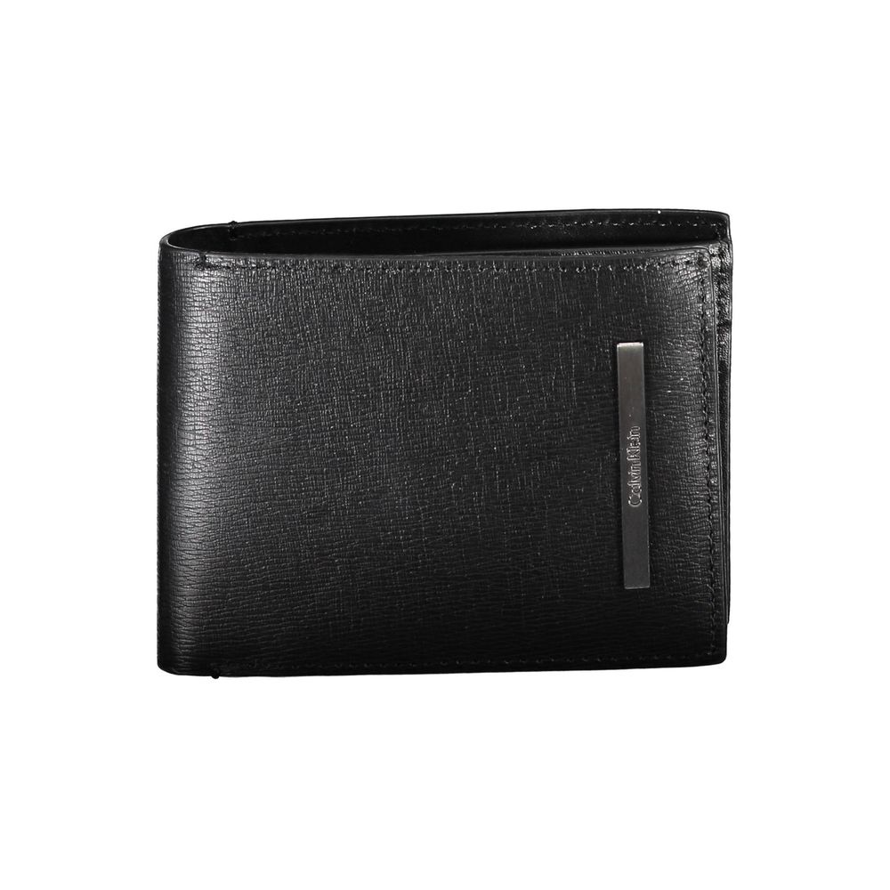 Calvin Klein Black Eco-Leather Wallet