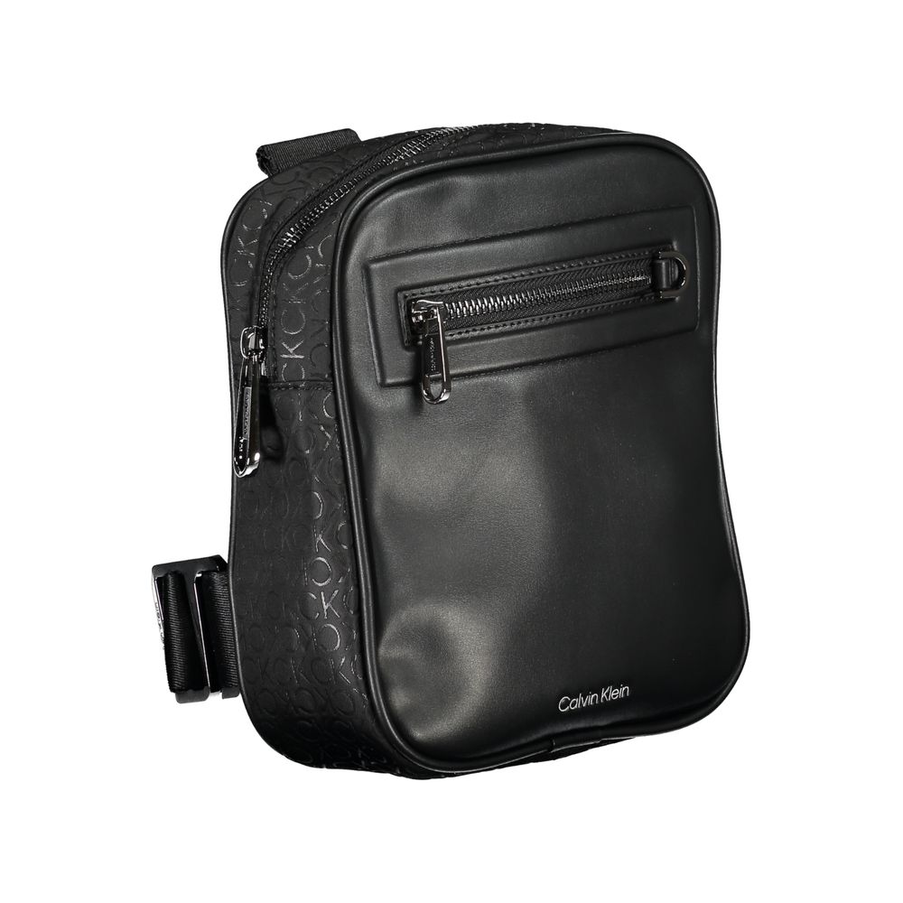 Calvin Klein Black Polyester Shoulder Bag