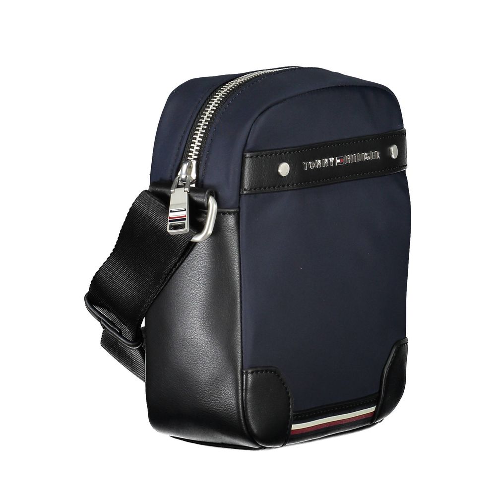 Tommy Hilfiger Blue Recycled Polyester Shoulder Bag