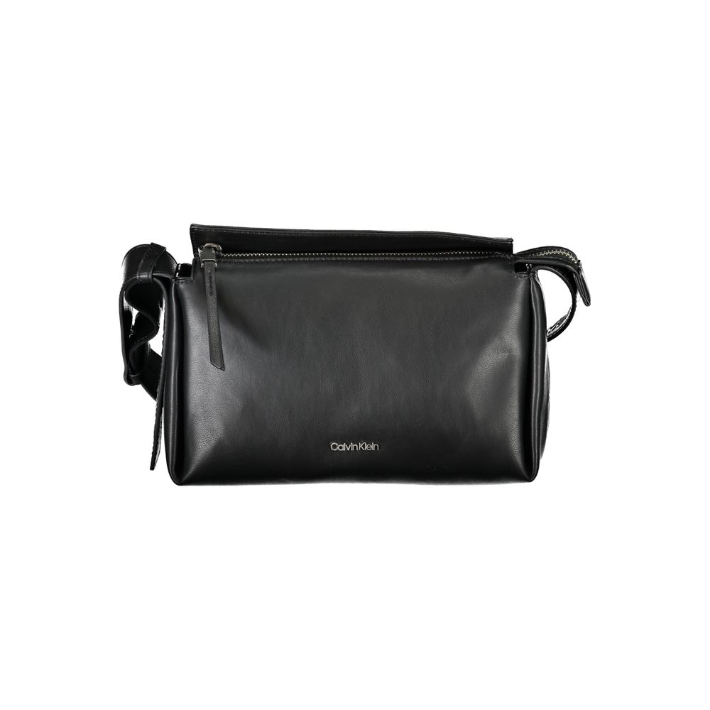 Calvin Klein Black Polyester Shoulder Bag