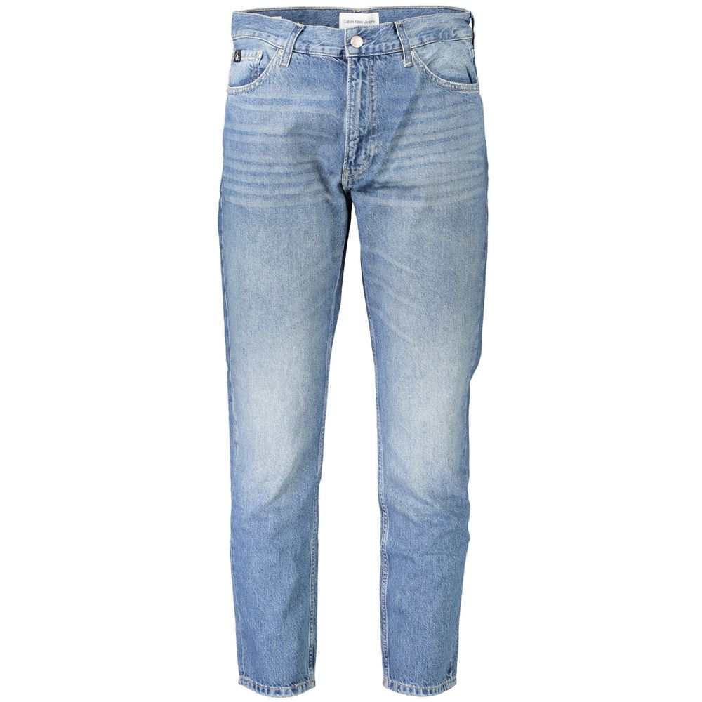 Calvin Klein Blue Cotton Jeans