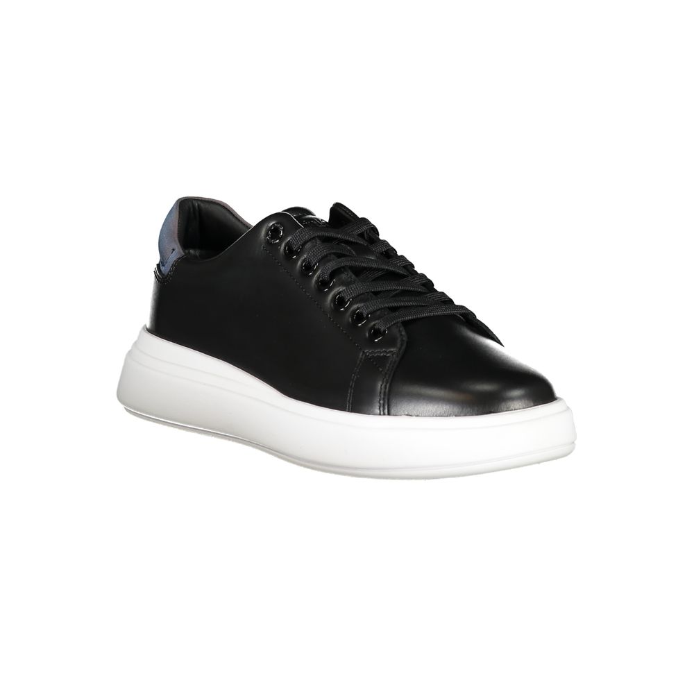 Calvin Klein Black Leather Sneaker