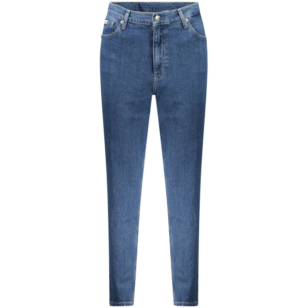 Calvin Klein Blue Cotton Jean