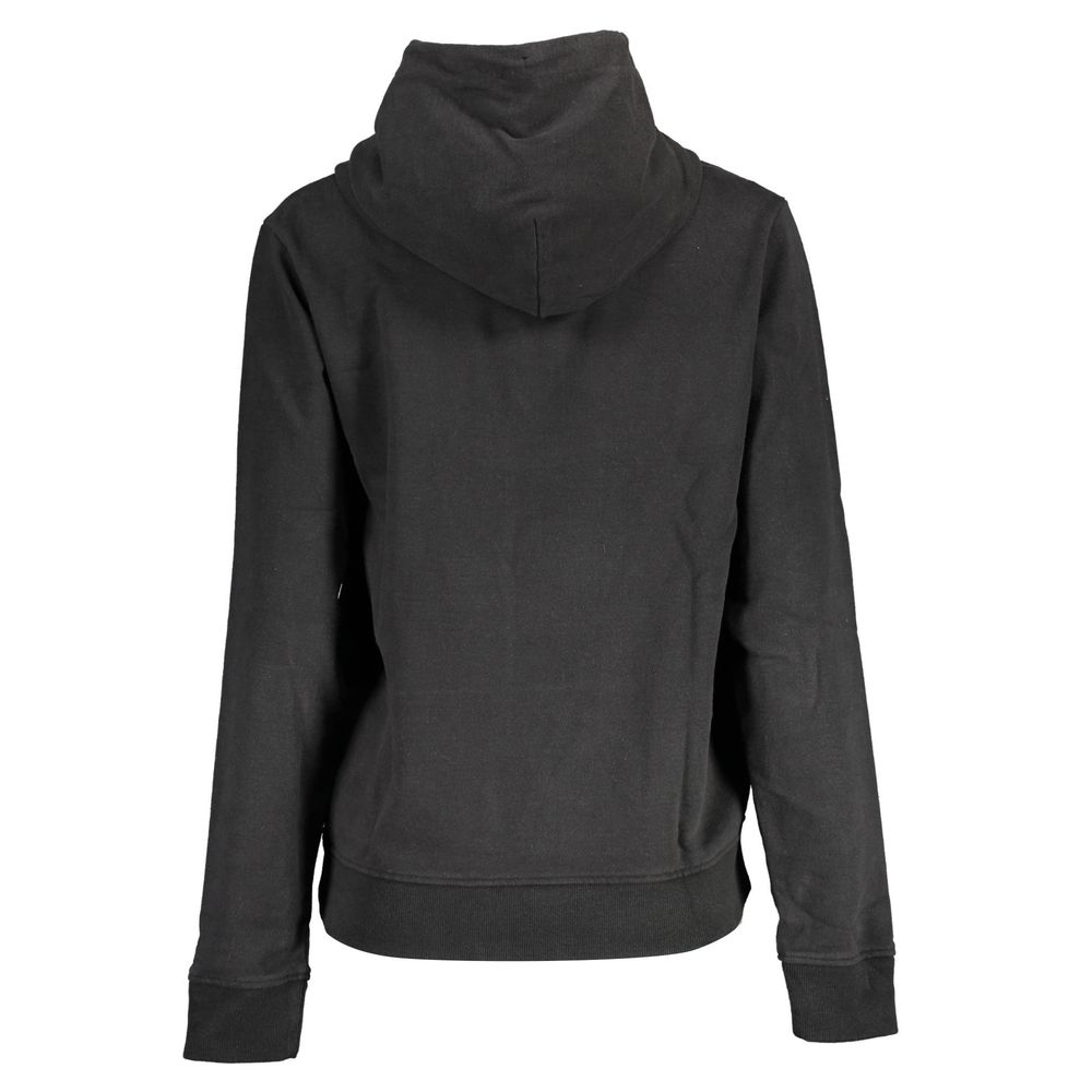 Tommy Hilfiger Black Cotton Hoodie