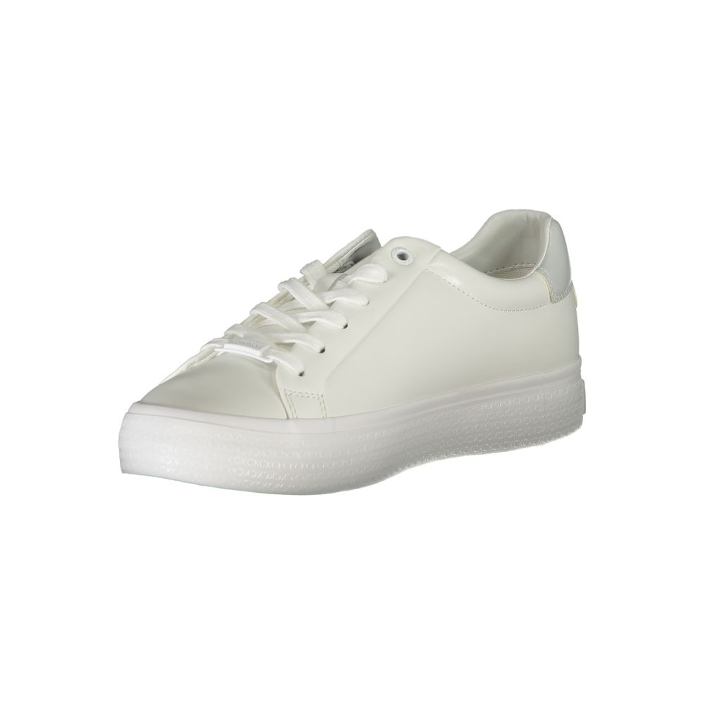 Calvin Klein White Leather Sneaker