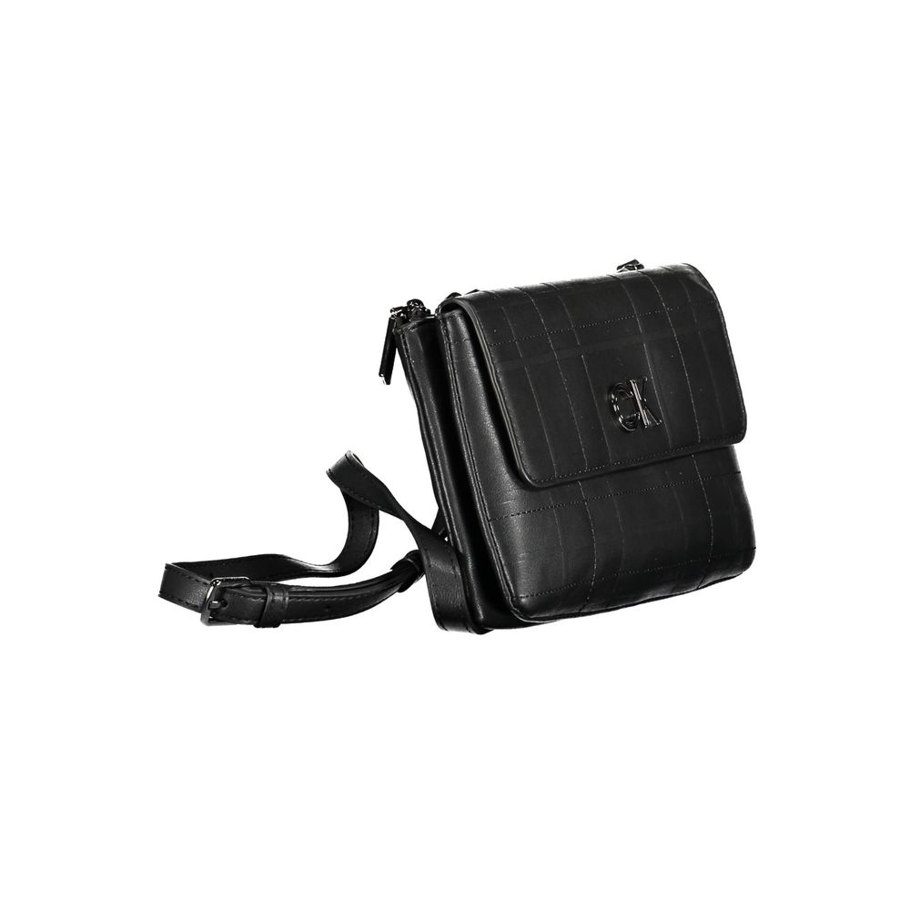 Calvin Klein Black Polyester Shoulder Bag