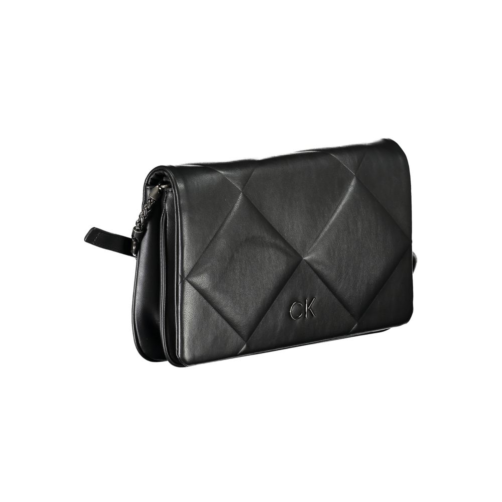 Calvin Klein Black Polyester Shoulder Bag