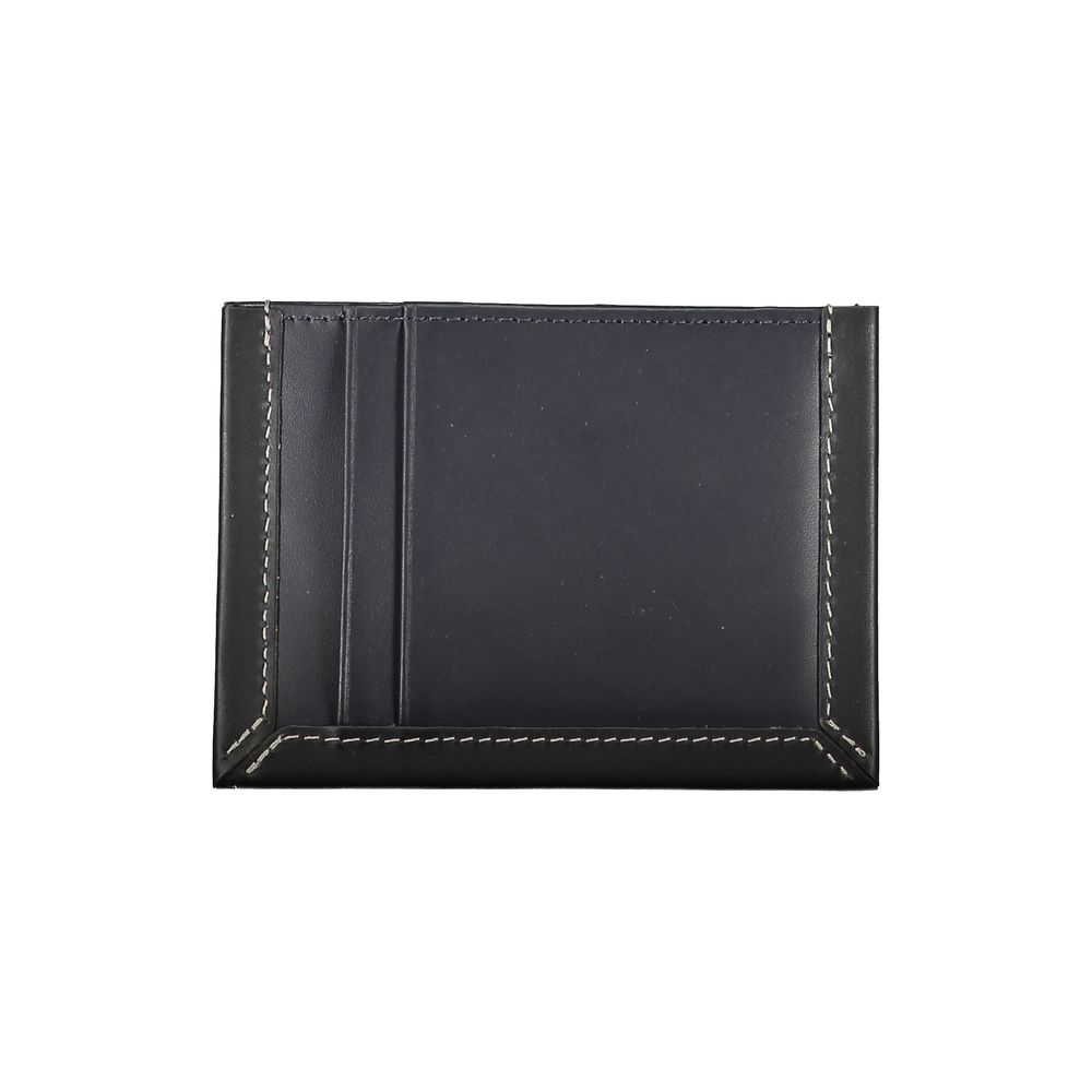 Tommy Hilfiger Blue Leather Cardholder Wallet
