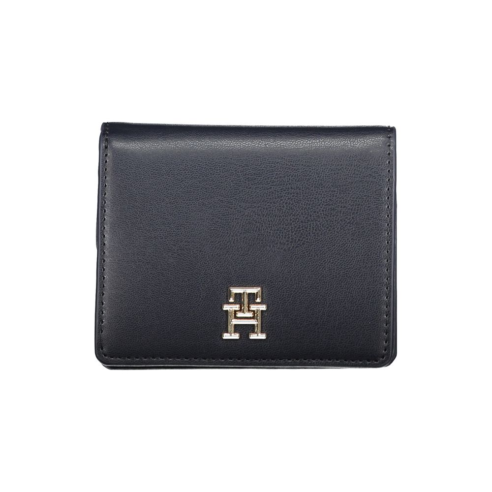 Tommy Hilfiger Black Leather Bi-Fold Wallet