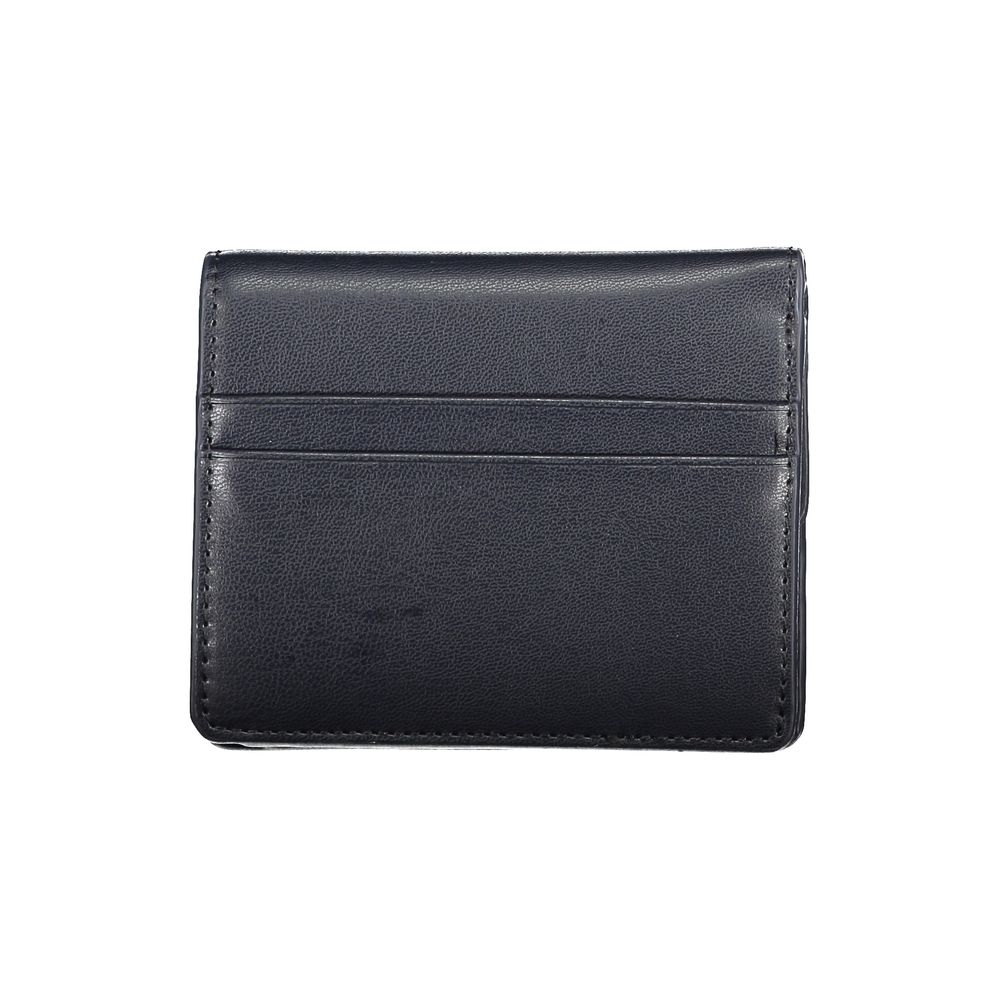 Tommy Hilfiger Black Leather Bi-Fold Wallet