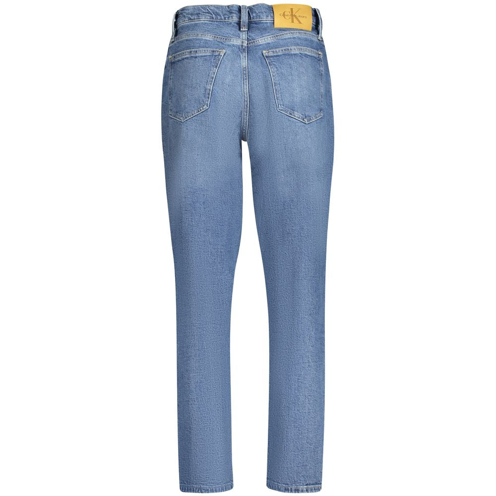 Calvin Klein Blue Cotton Jeans