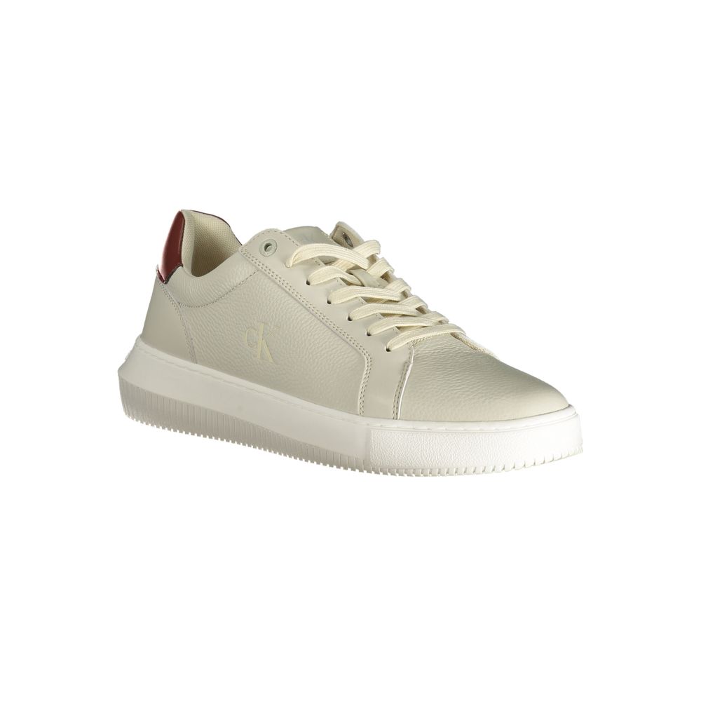 Calvin Klein Grey Polyurethane Sneaker