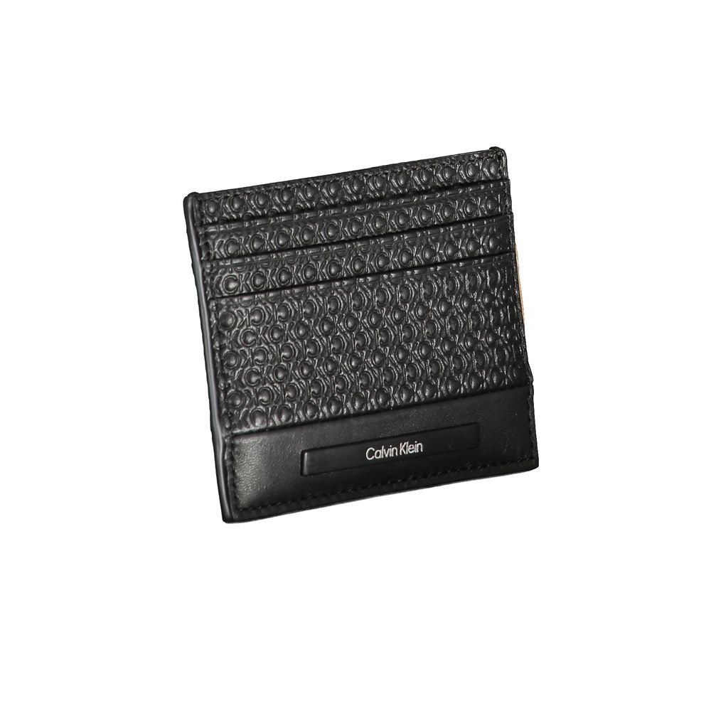 Calvin Klein Black Polyurethane Wallet