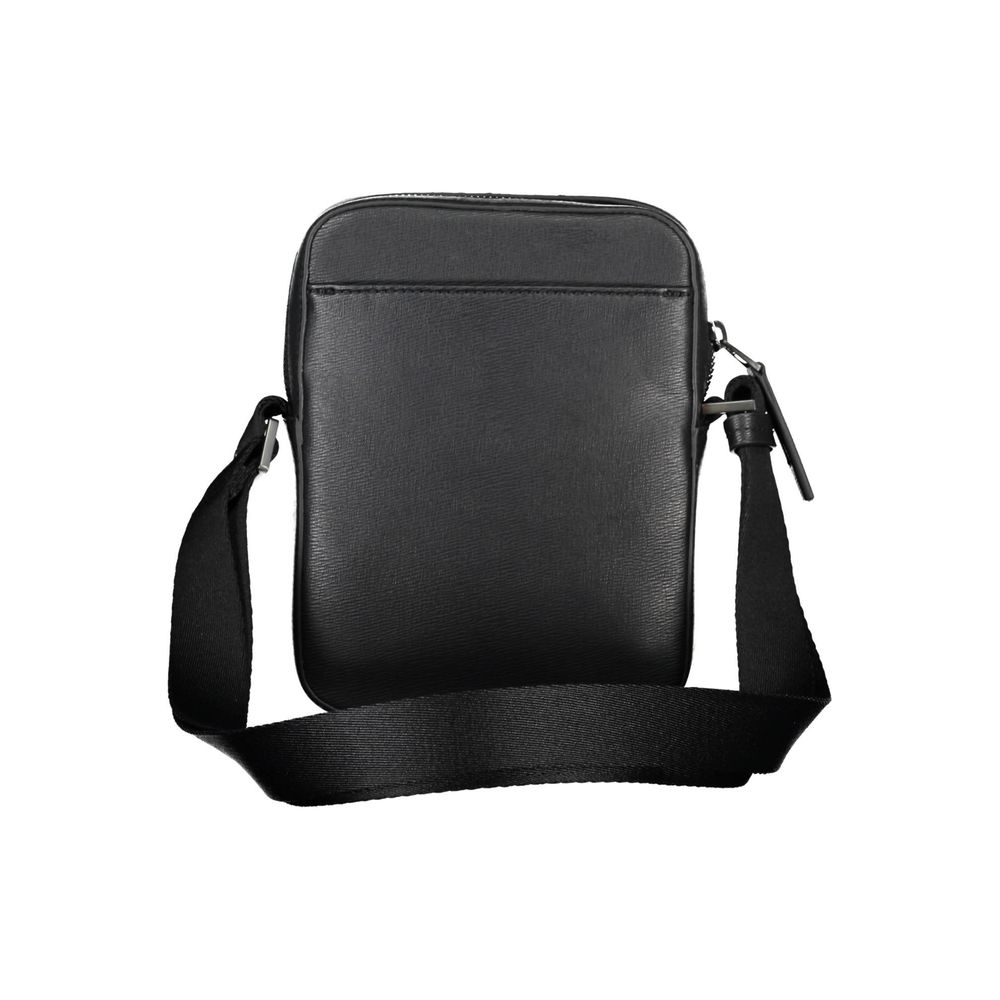 Calvin Klein Black Polyurethane Shoulder Bag