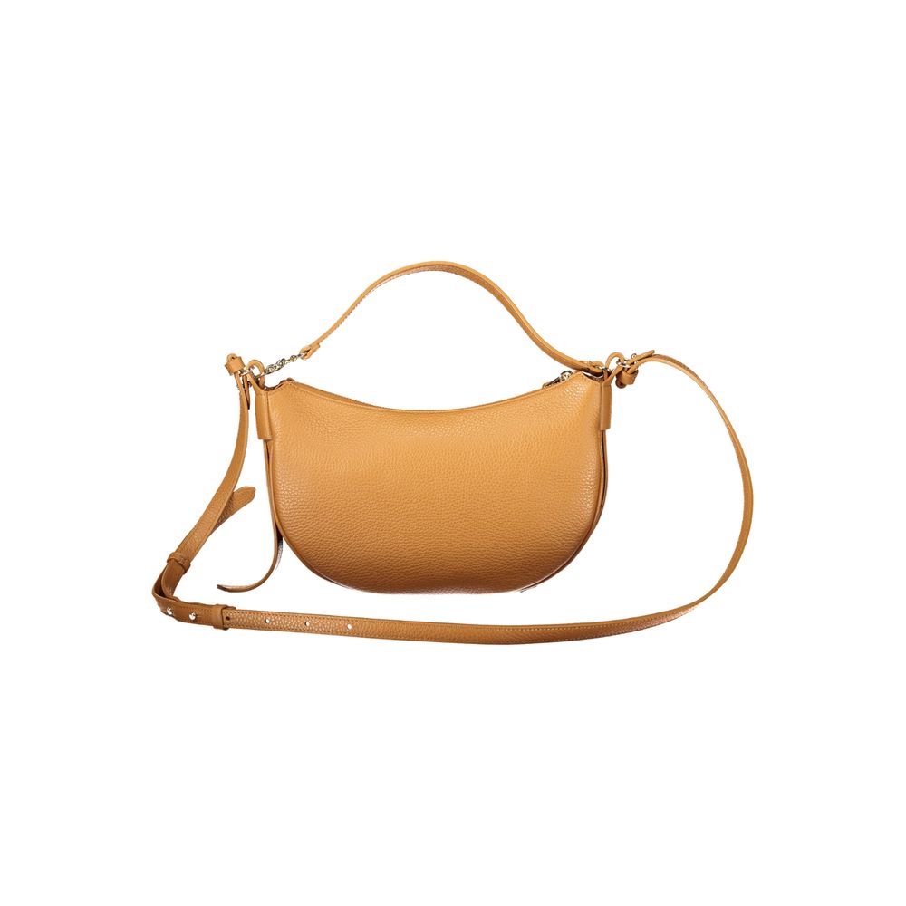 Coccinelle C-Easy Brown Leather Shoulder Bag