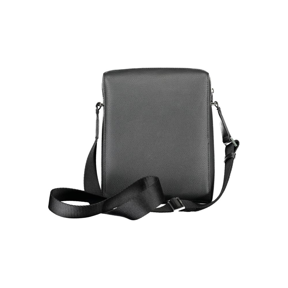 Calvin Klein Black Polyurethane Shoulder Bag