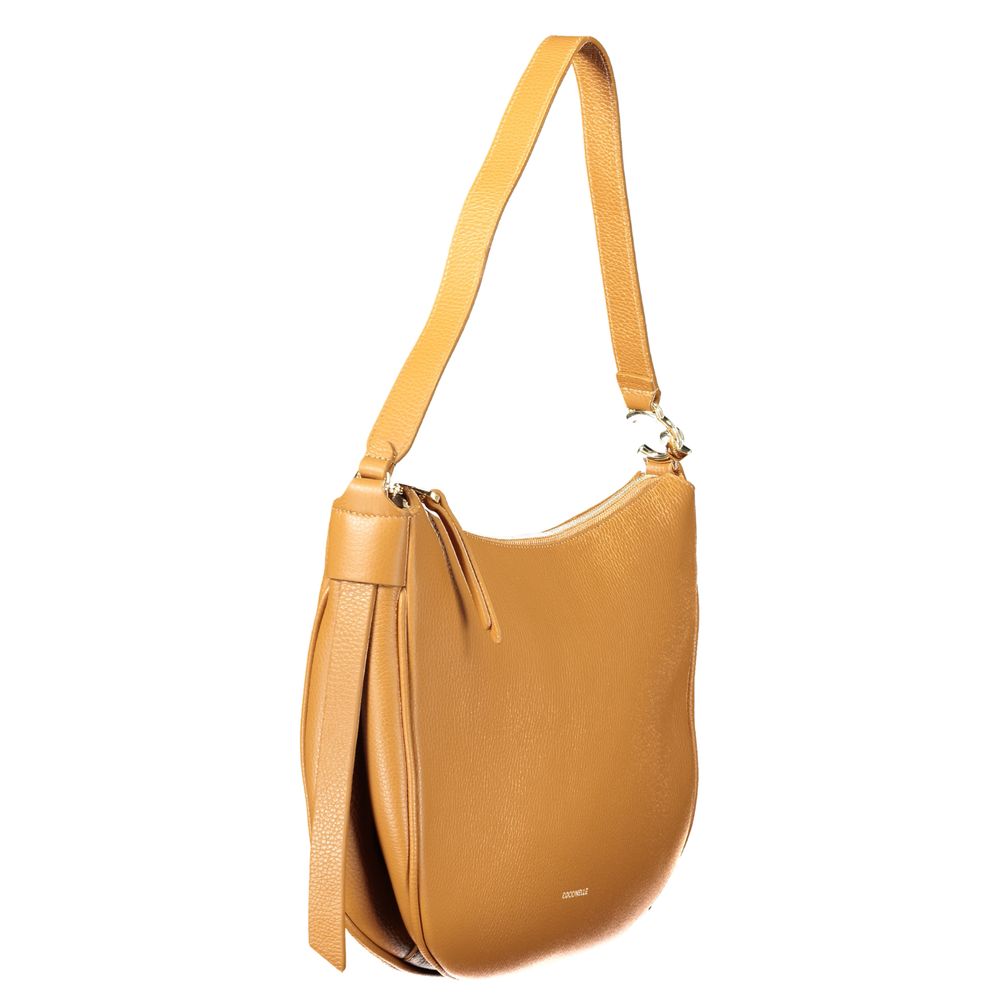 Coccinelle Brown Leather Shoulder Bag