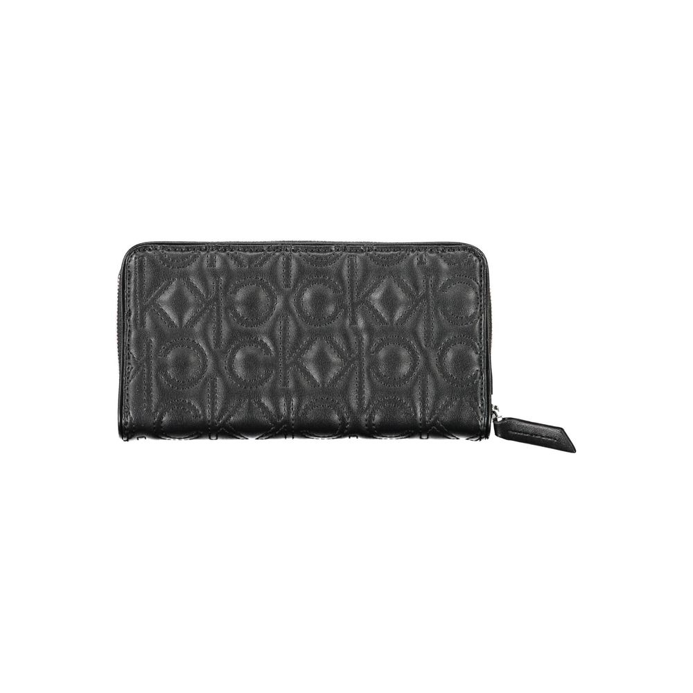 Calvin Klein Black Polyurethane Wallet