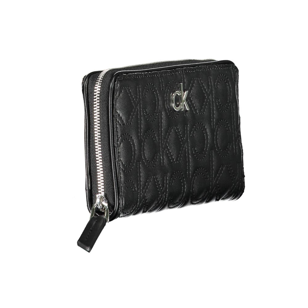 Calvin Klein Black Polyurethane Wallet