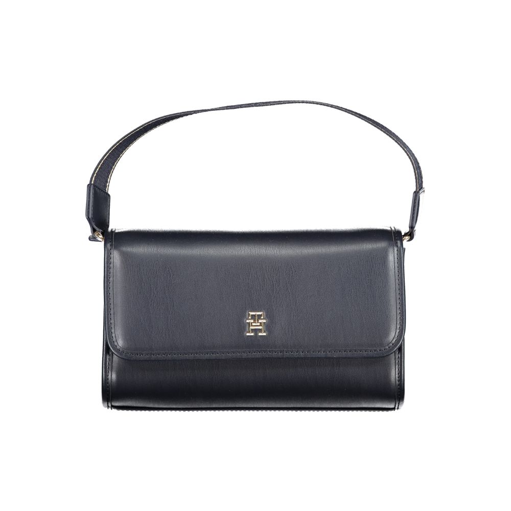 Tommy Hilfiger Blue Polyester Shoulder Bag