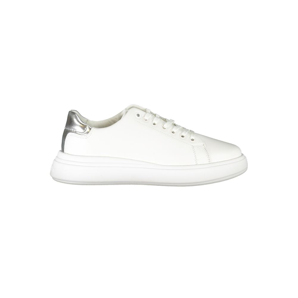 Calvin Klein White Leather Sneaker