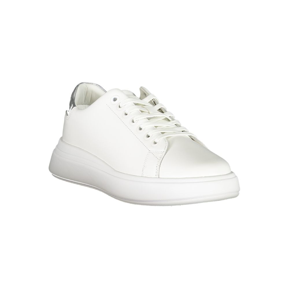Calvin Klein White Leather Sneaker