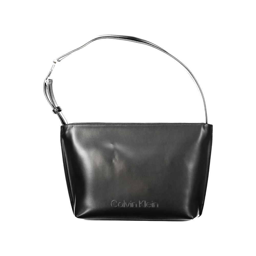 Calvin Klein Black Polyester Shoulder Bag