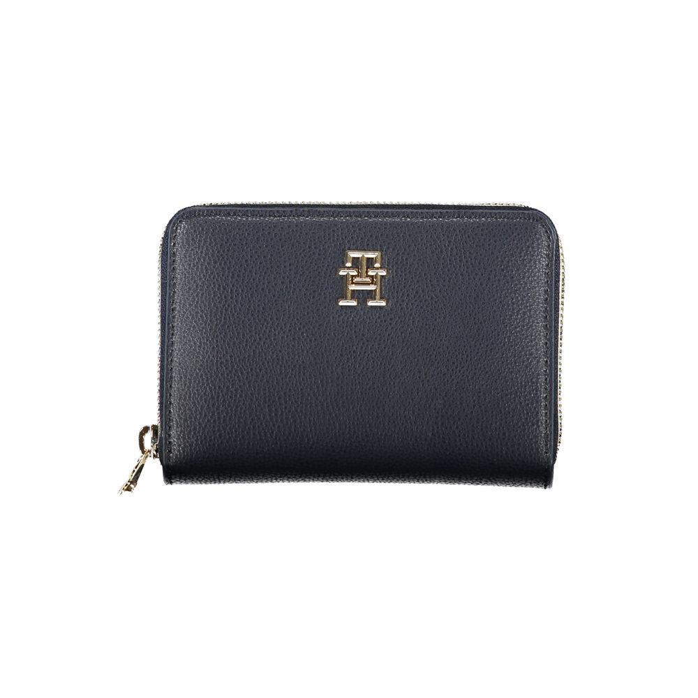 Tommy Hilfiger Blue Recycled Polyester Wallet