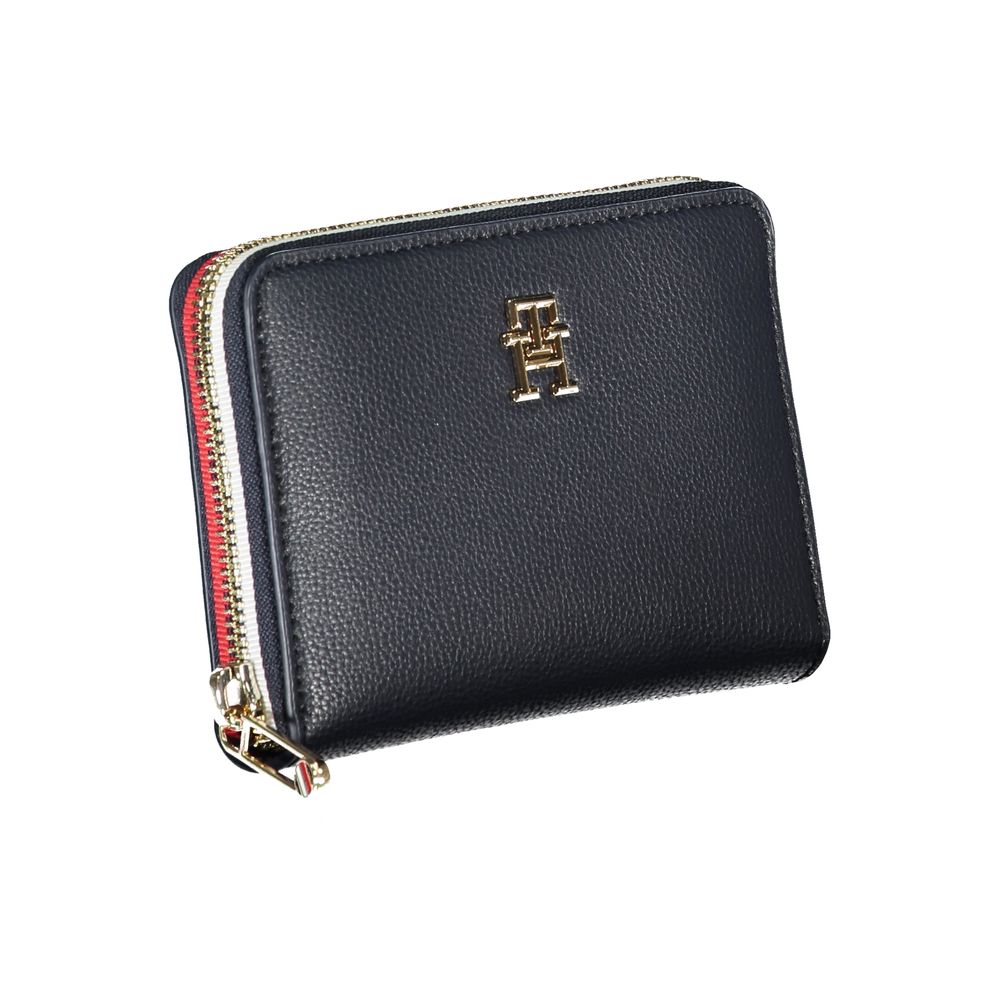 Tommy Hilfiger Blue Recycled Polyester Wallet