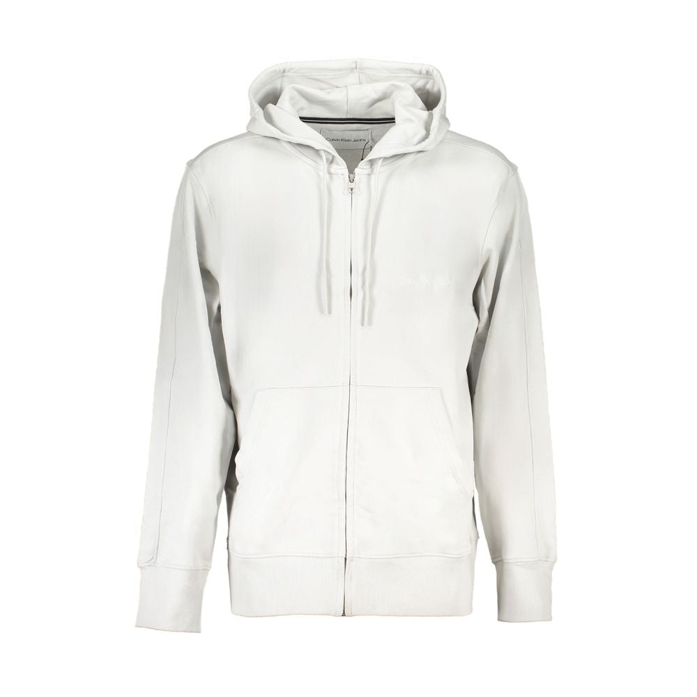 Calvin Klein Grey Cotton Sweatshirt
