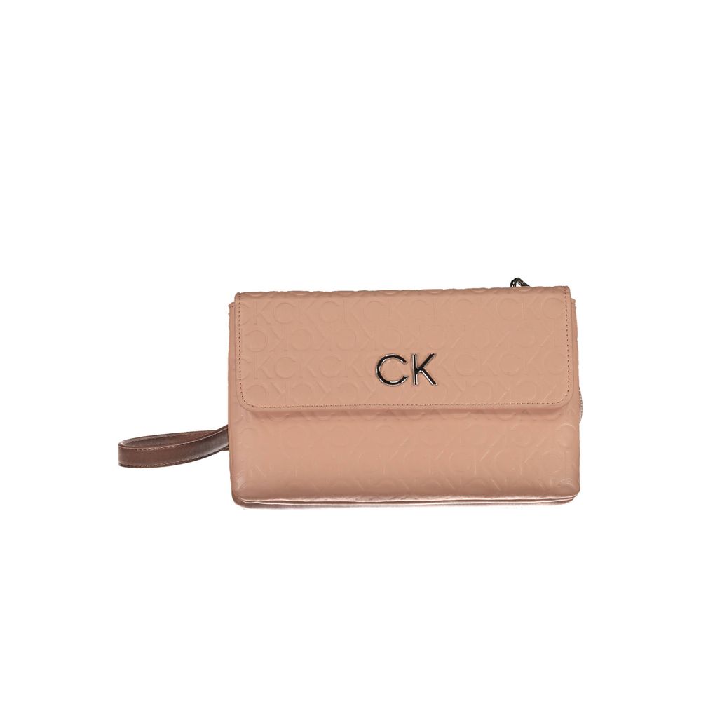 Calvin Klein Pink Polyester Shoulder Bag