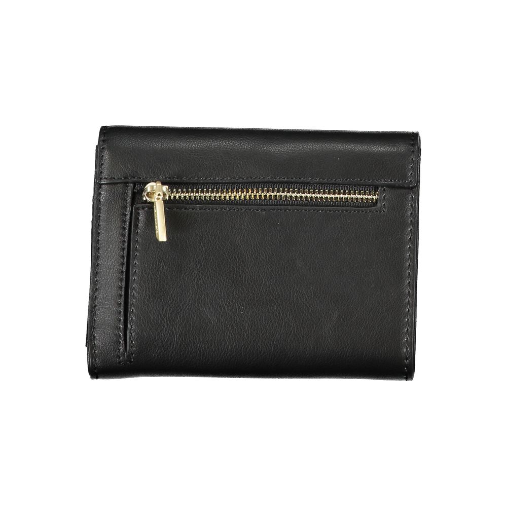 Calvin Klein Black Polyurethane Wallet