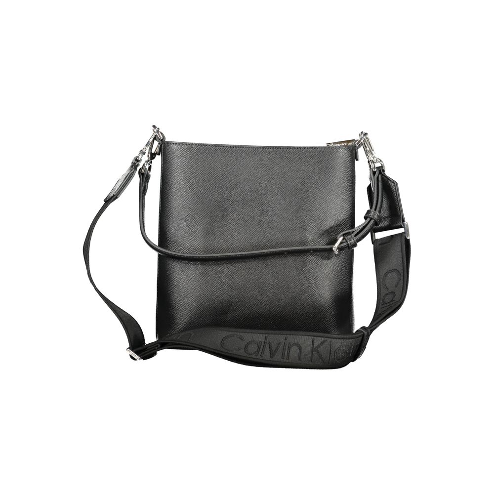 Calvin Klein Black Polyester Shoulder Bag