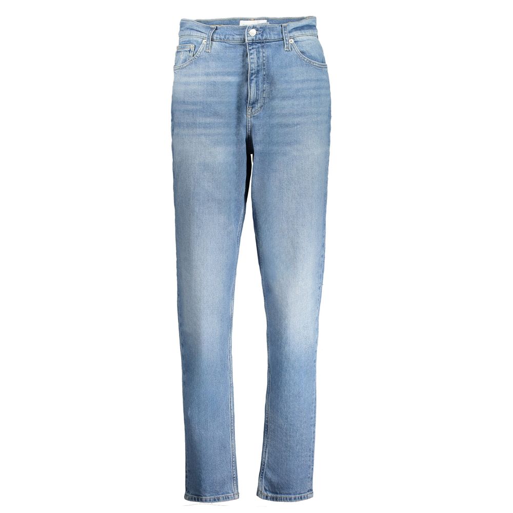 Calvin Klein Blue Cotton Jeans