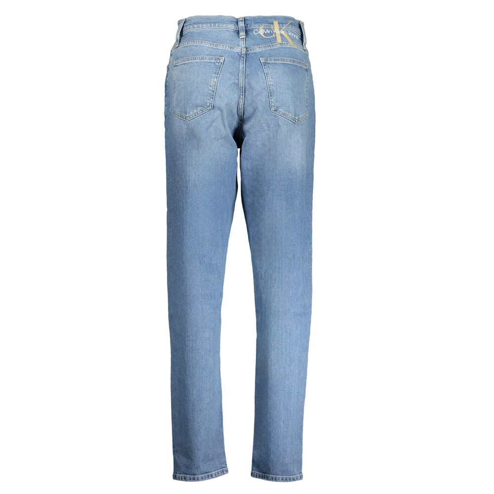 Calvin Klein Blue Cotton Jeans
