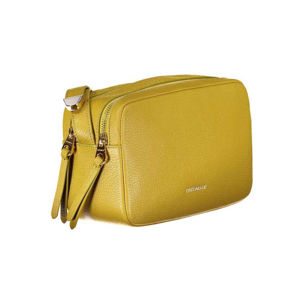 Coccinelle Green Leather Shoulder Bag